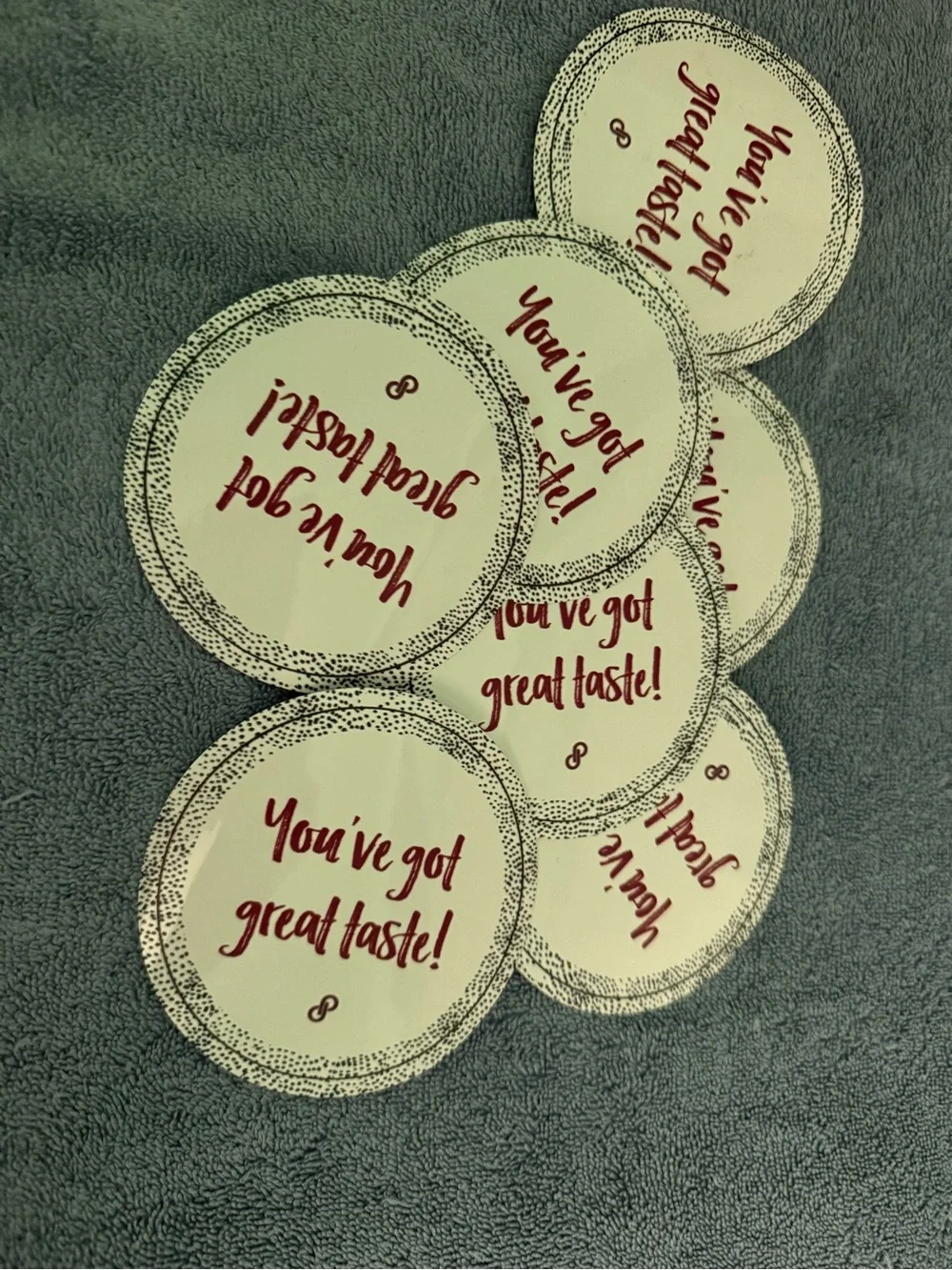 Poshmark bundle tape and stickers